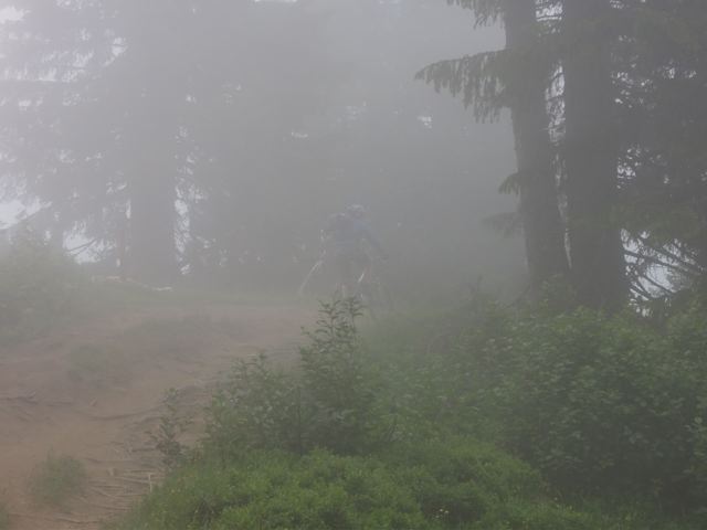 Sven im Nebel